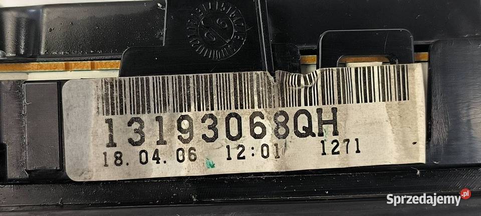 LICZNIK ZEGAR OPEL SIGNUM 13193068QH Pozostałe kujawsko-pomorskie Lipno