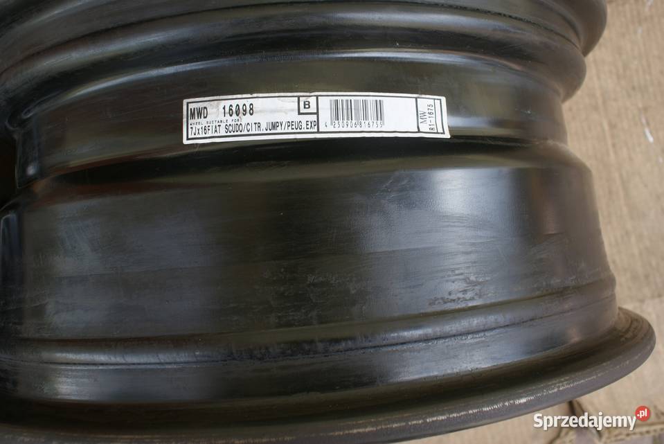 7Jx16 5x108x651 ET42 Citroen JumpyPeugeot Expert Motoryzacja Nozdrzec