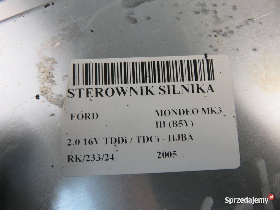 STEROWNIK FORD MONDEO MK3 III 20 16V TDDi TDCi
