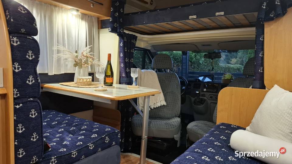 Kamper Alkowa Ford Transit klimatyzacja solar podkarpackie Jasło sprzedam