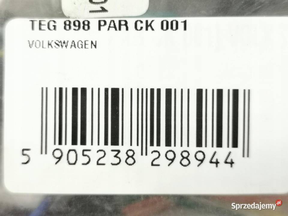 WIĄZKA RADIA VOLKWAGEN SEAT NOWA TEG898PARCK001
