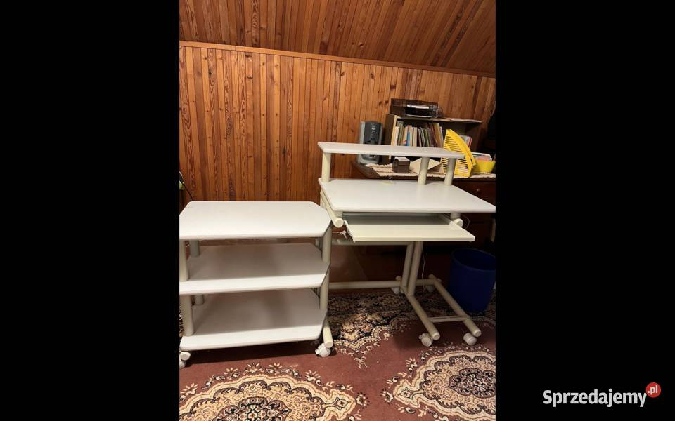 Metalowe skłądane biurko Warszawa sprzedam