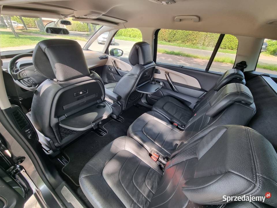Citroen C4 Grand Picasso 16 Exclusive HDi 120 kurtyny powietrzne Warszawa