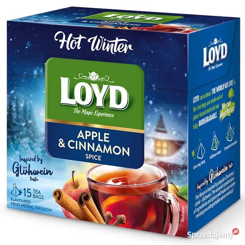 Herbata Loyd Hot Winter grzane wino rum brandy wielkopolskie Stare Miasto sprzedam