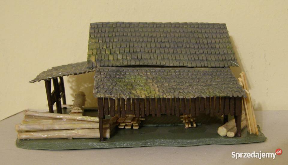 Domek na makietę 40 kolejka skala H0
