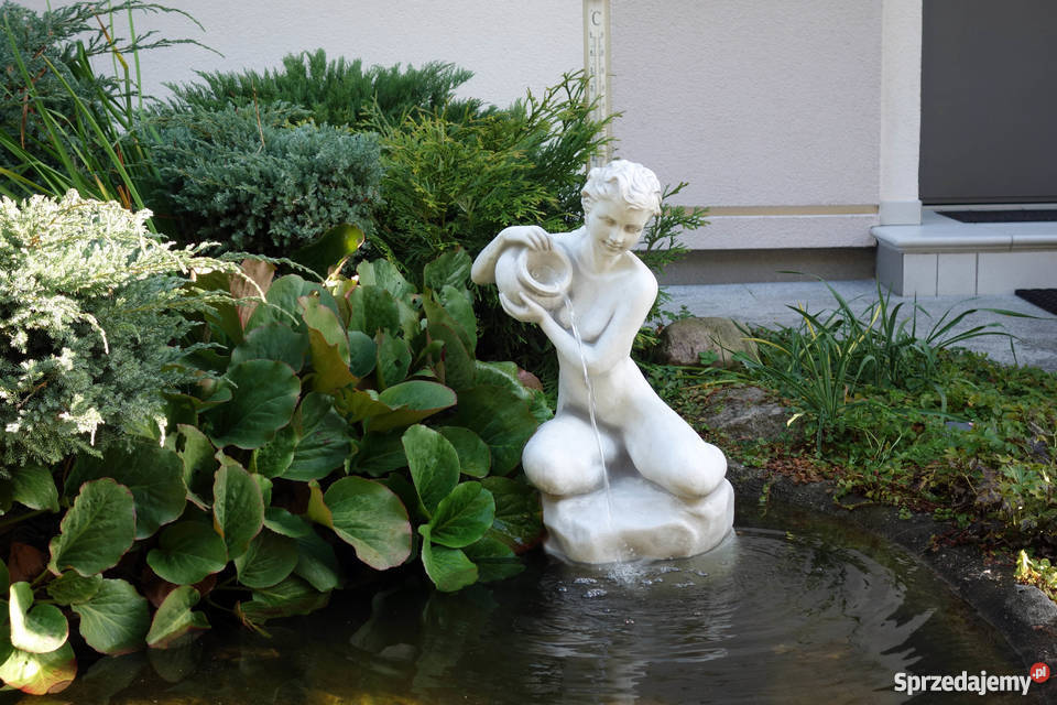 PIĘKNA FONTANNA OGRODOWA S101187 OCZKO WODNE Nowa Sól