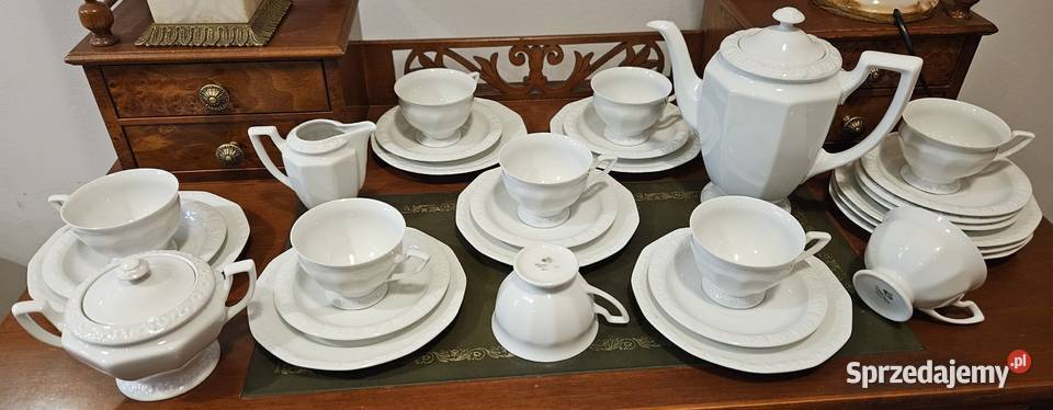Rosenthal Biała Maria serwis do kawy 9 osób Lublin