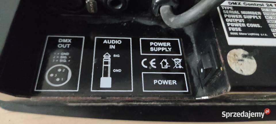 Sterownik świateł DMX Control 24Pro światło i efekty Drawsko Pomorskie sprzedam