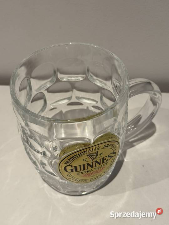 Oryginalny kufel Guinness Stout nowy wielkopolskie Poznań