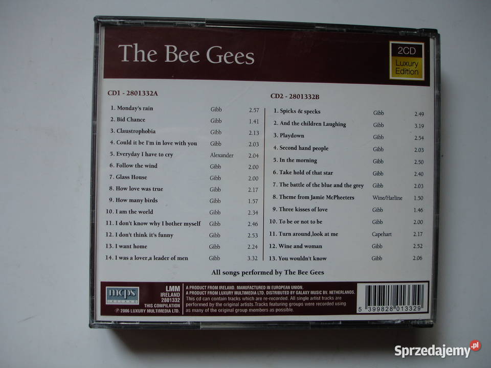 THE BEE GEES Luxury Edition 2 CD Zielona Góra