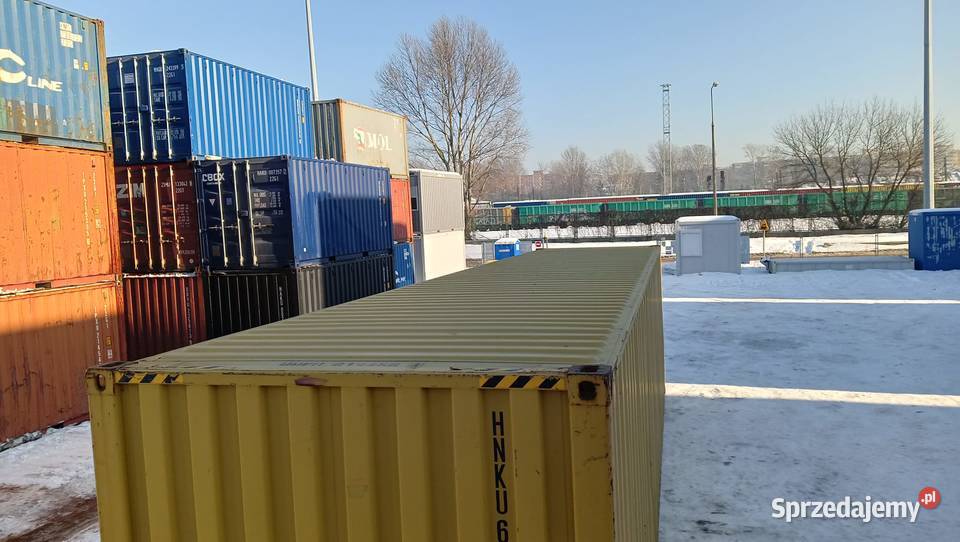Kontener morski 40 HC High Cube 12 metrowy Pewny Poznań