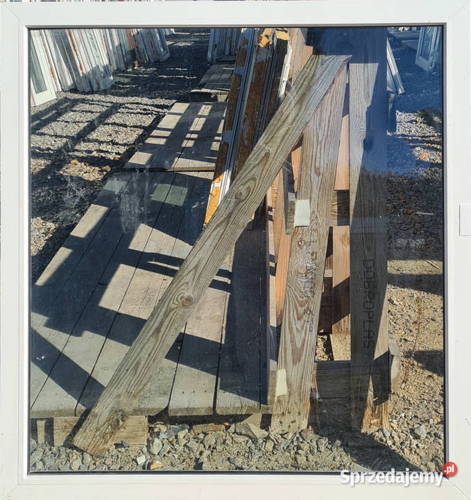 OKNA KacprzaK Witryna 115X125 FIX Używany PCV Siedlce