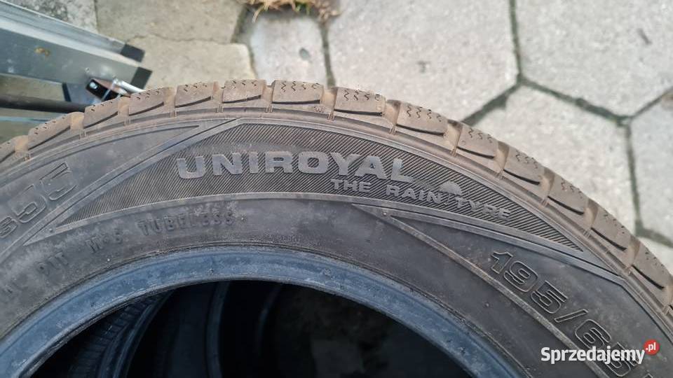 Opony zima Uniroyal 195 x 65 x 15 4 100 podlaskie Modzele-Skudosze