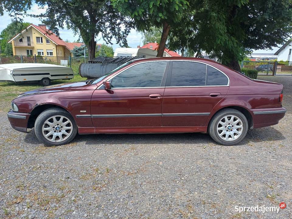 BMW 520i E39 SEDAN 20i R6 LPG 1998r odtwarzacz DVD dolnośląskie Lubin