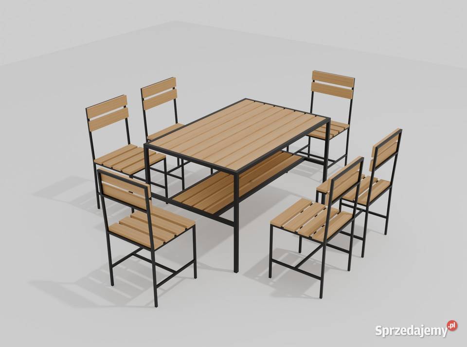 Meble ogrodowe stalowe Łowicz