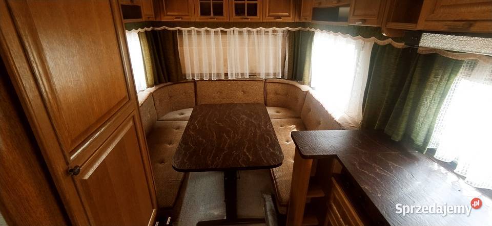 przyczepa kempingowa HOBBY campingowa kemping Międzybrodzie Bialskie