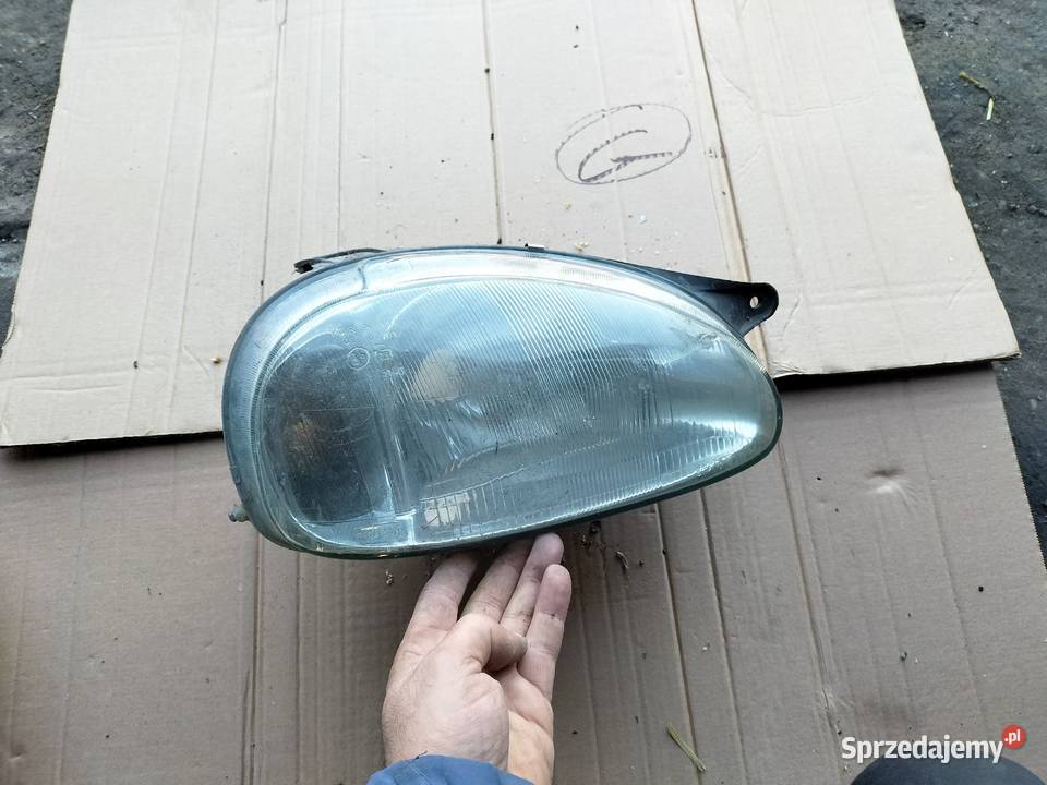 OPEL CORSA B LAMPA PRZÓD PRZEDNIA PRAWA Lampy przednie Kamień-Kolonia