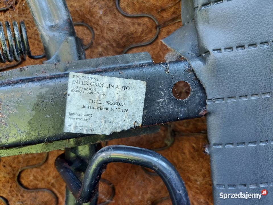 Fotel Fiat 126p osobowe Skawina sprzedam