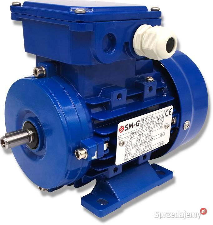 Silnik Łapowy B3 018kW 230V 1365 obr W11 3FAZOWY nieuszkodzony Części zamienne Solec Kujawski