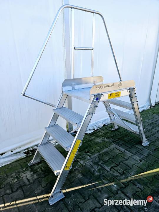 Schodypodest aluminiowy Krotoszyn