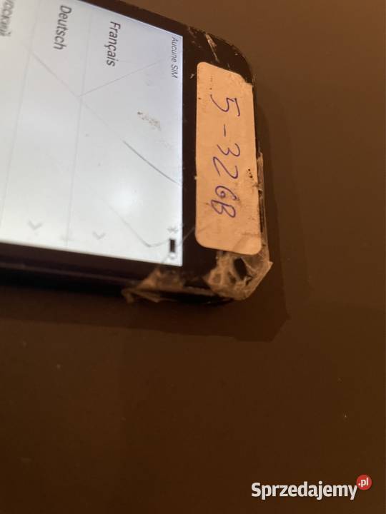 iPhone 5 32GB A1429 uszkodzony na części lubuskie Nowa Sól