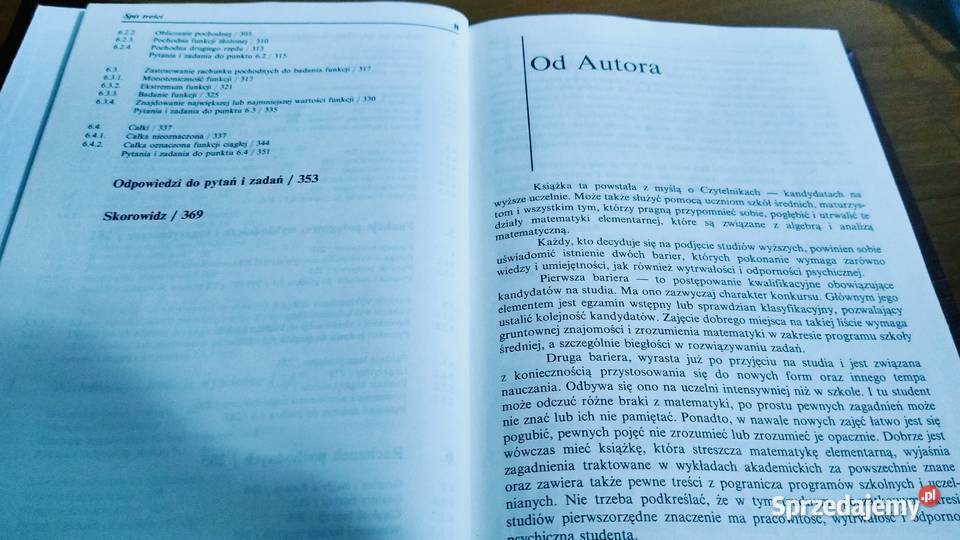 Algebra i analiza matematyczna Matematyka tradycyjny podręcznik Podręczniki pomorskie