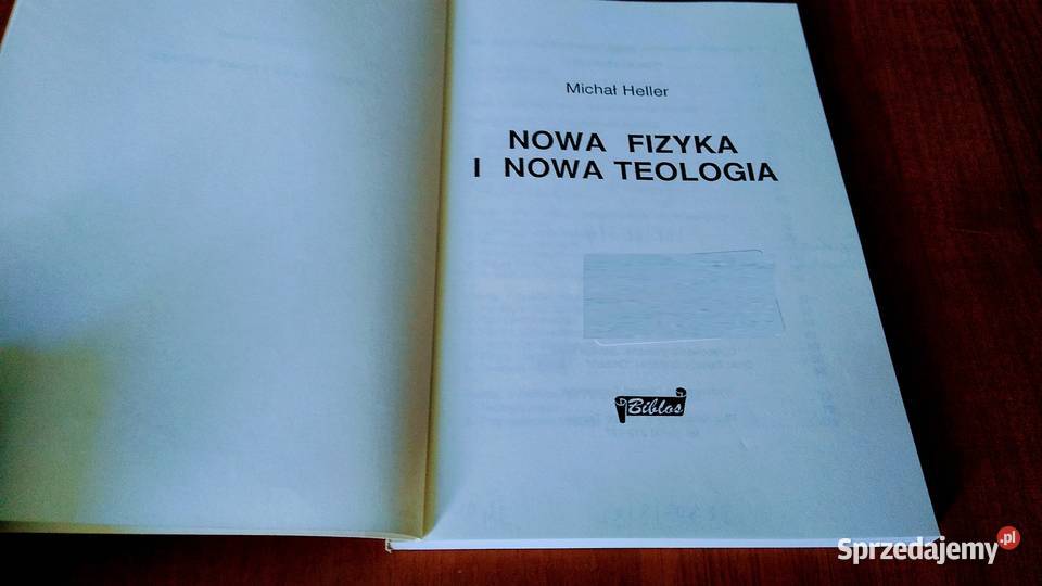 Nowa fizyka i nowa teologia Michał Heller Gdańsk sprzedam
