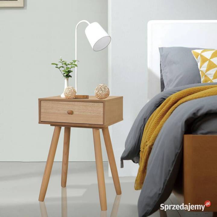 vidaXL Szafki nocne 2 drewno sosnowe 40 x 30 x mazowieckie