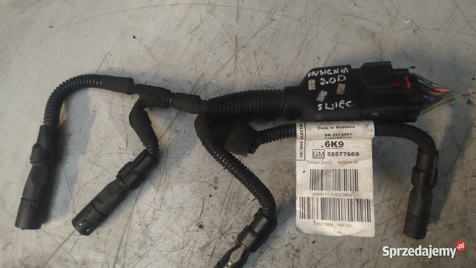 OPEL INSIGNIA 20 CDTI A20DTH wiązka świec osobowe Kielce sprzedam