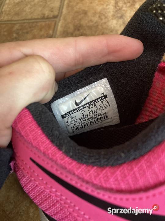 Buty nike różowe do biegania damskie Byków