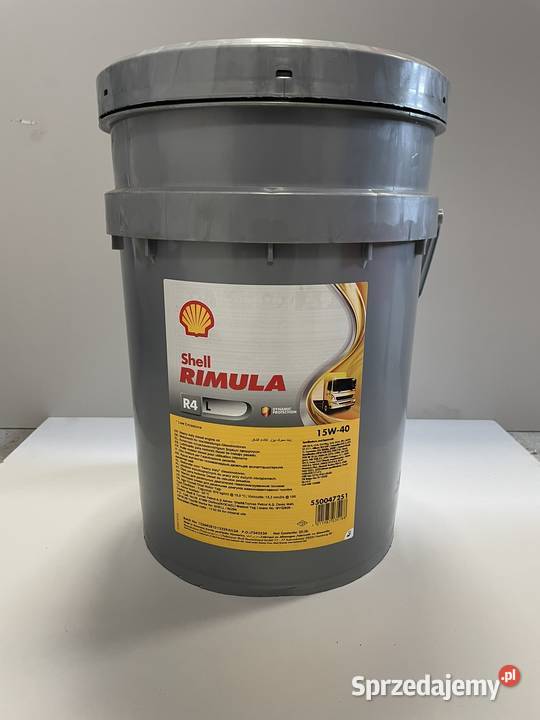 SHELL 15W40 RIMULA R4L 20L Tarnów