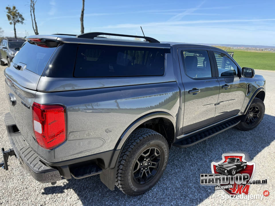 Zabudowa paki Hardtop Ford Ranger 2023 Szyby