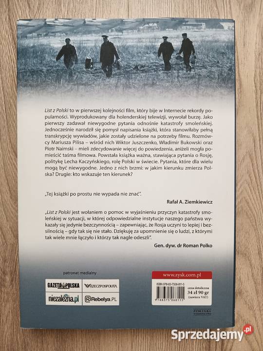 List z Polski Artur Dmochowski Mariusz Pilis Kraków