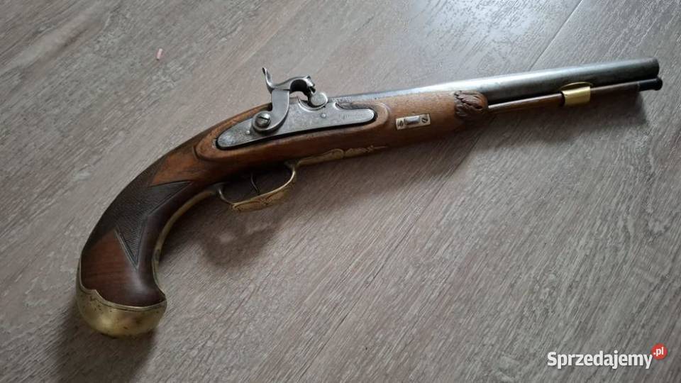 Pistolet czarnoprochowy xix wiek śląskie Cieszyn
