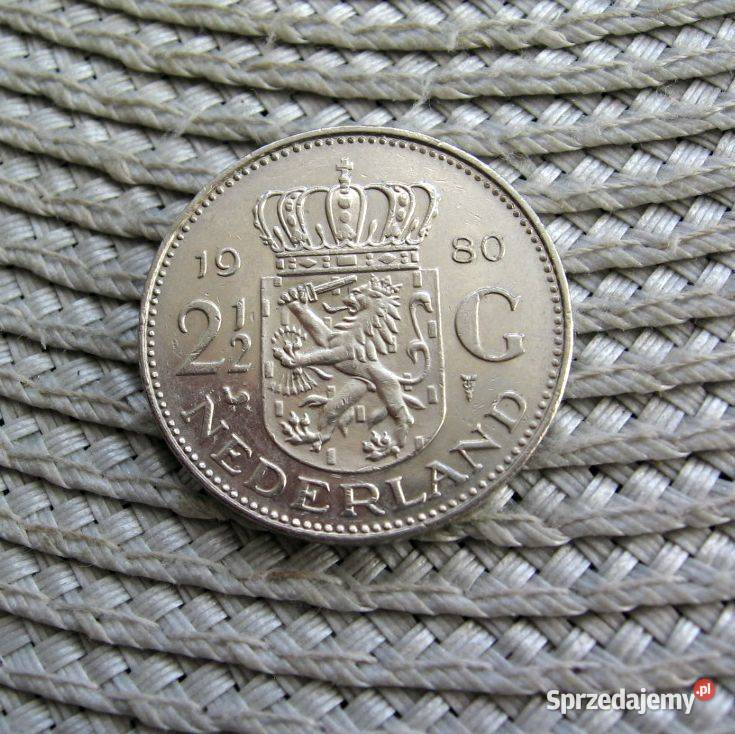 Holandia 2 12 Guldena 1980r Kolekcje