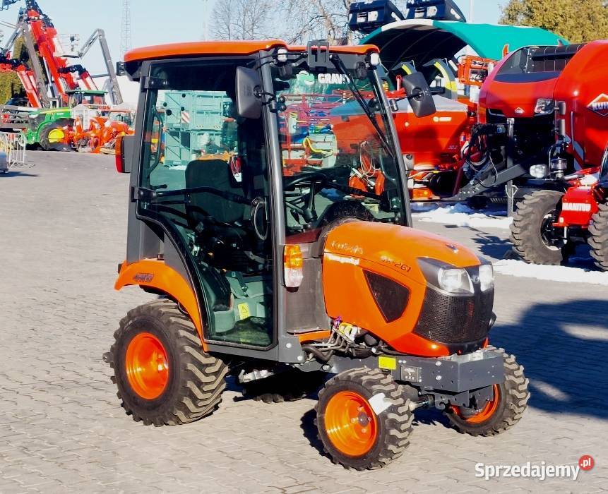 Miniciągnik japoński KUBOTA BX231 CAB nie ISEKI nieuszkodzony lubelskie Lublin sprzedam