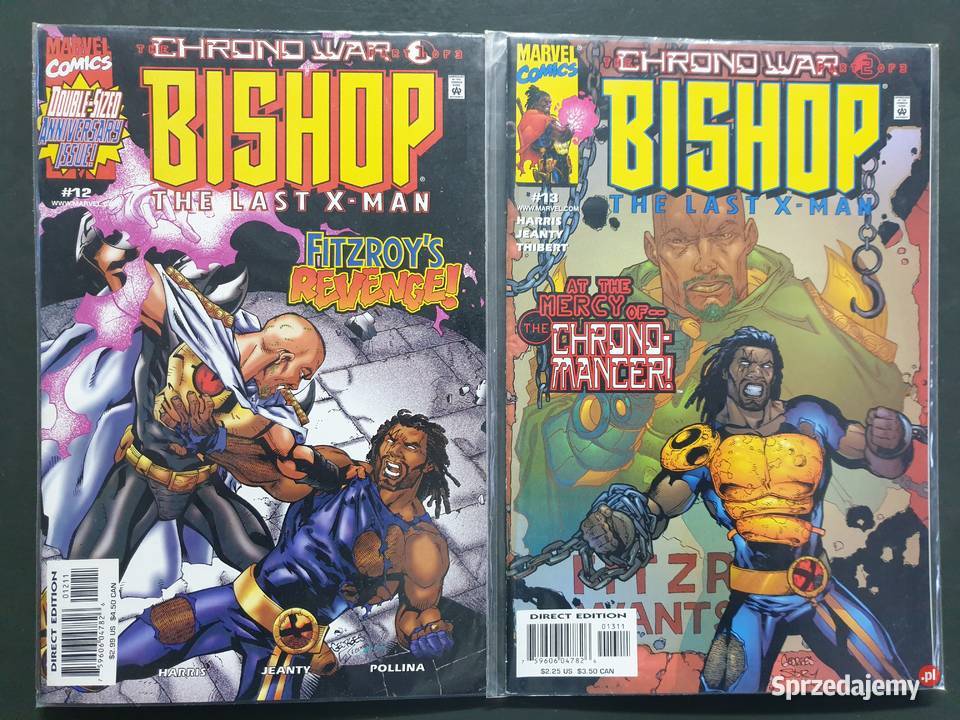 Gambit Bishop zestaw 11 oryginalnych komiksów Gdynia