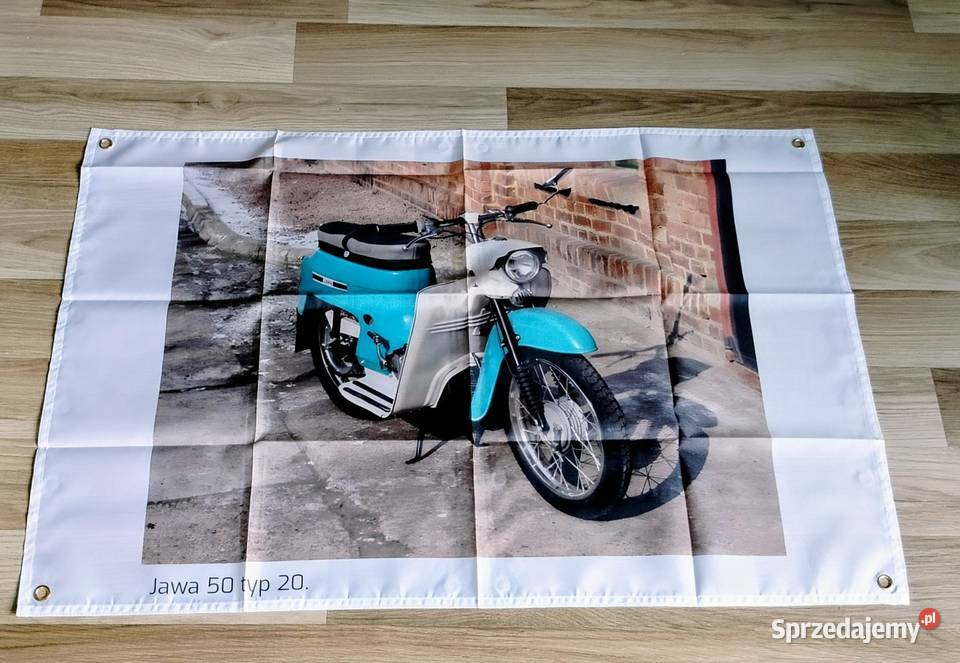 Baner plakat flaga MZ Simson SHL gazela vespa Gniezno sprzedam