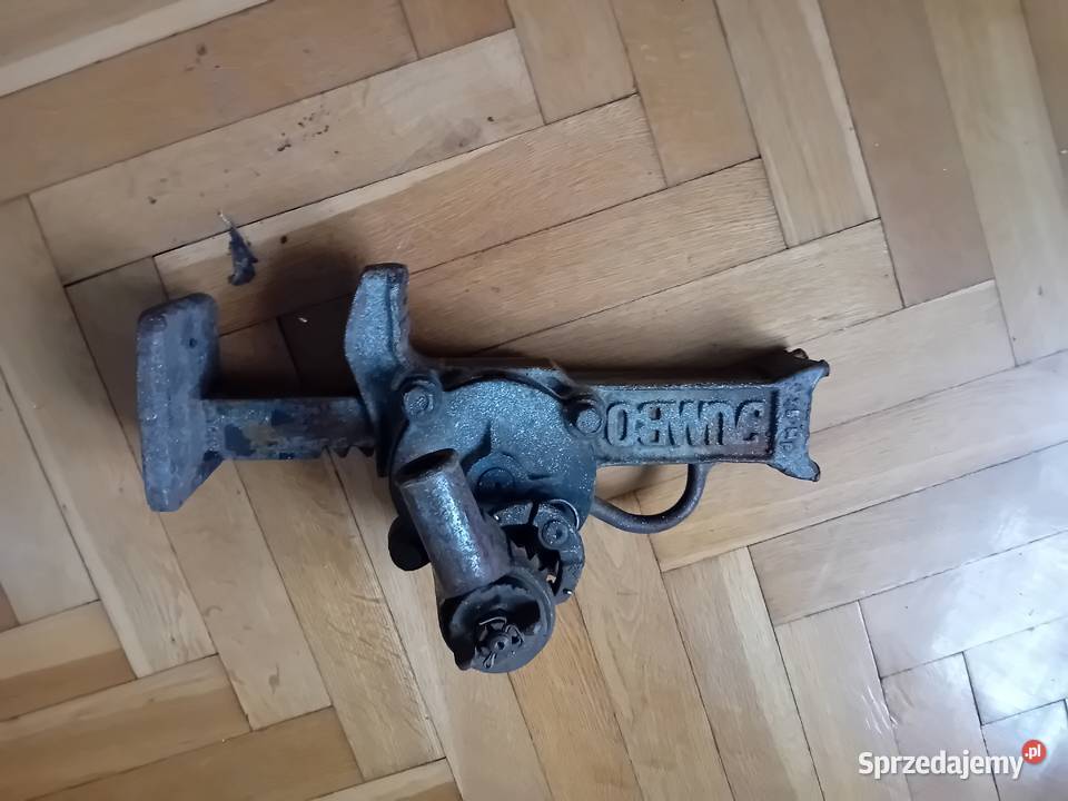 Żeliwny Lewraekpodnośnik zębatyJUMBO 75 Mp warmińsko-mazurskie Elbląg