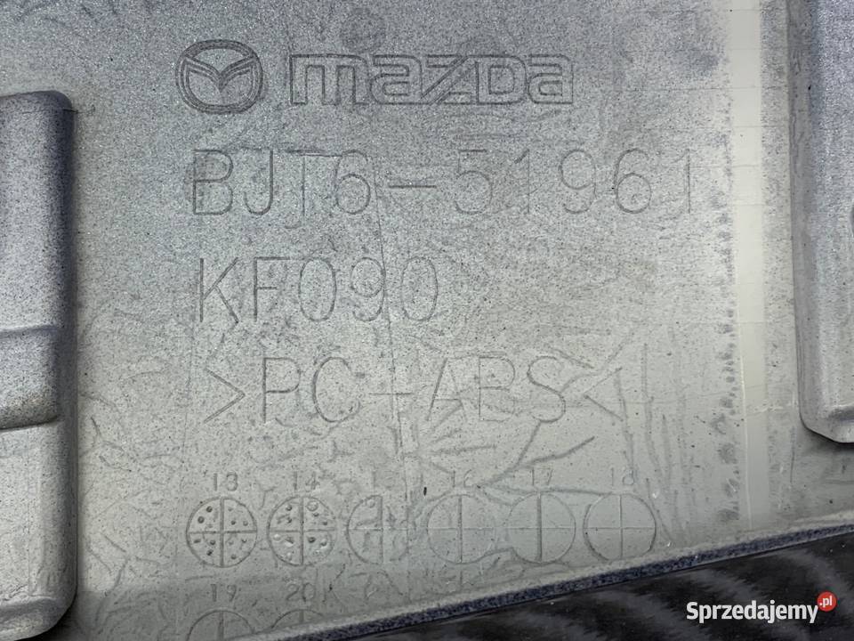 SPOILER MAZDA 3 BM Hatchback BJT651961 42A podkarpackie