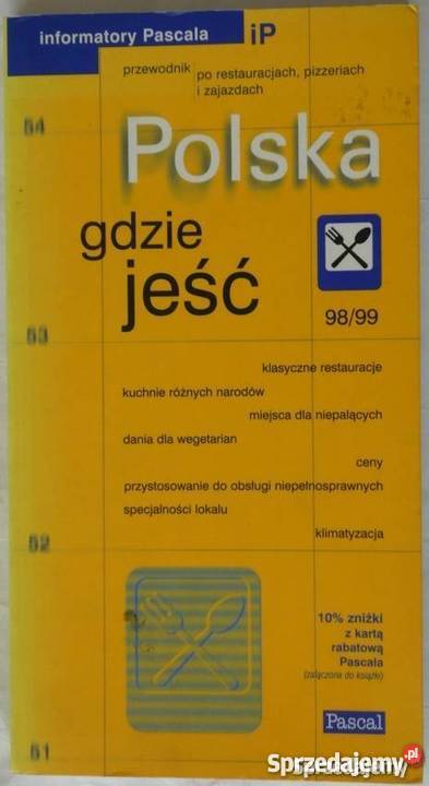POLSKA GDZIE JEŚĆ PASCAL 9899 pomorskie
