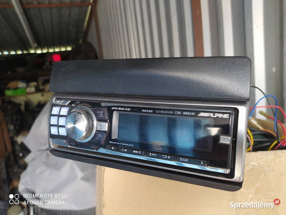 Radio samochodowe ALPINE MP3 WMA AAC podkarpackie Pełkinie