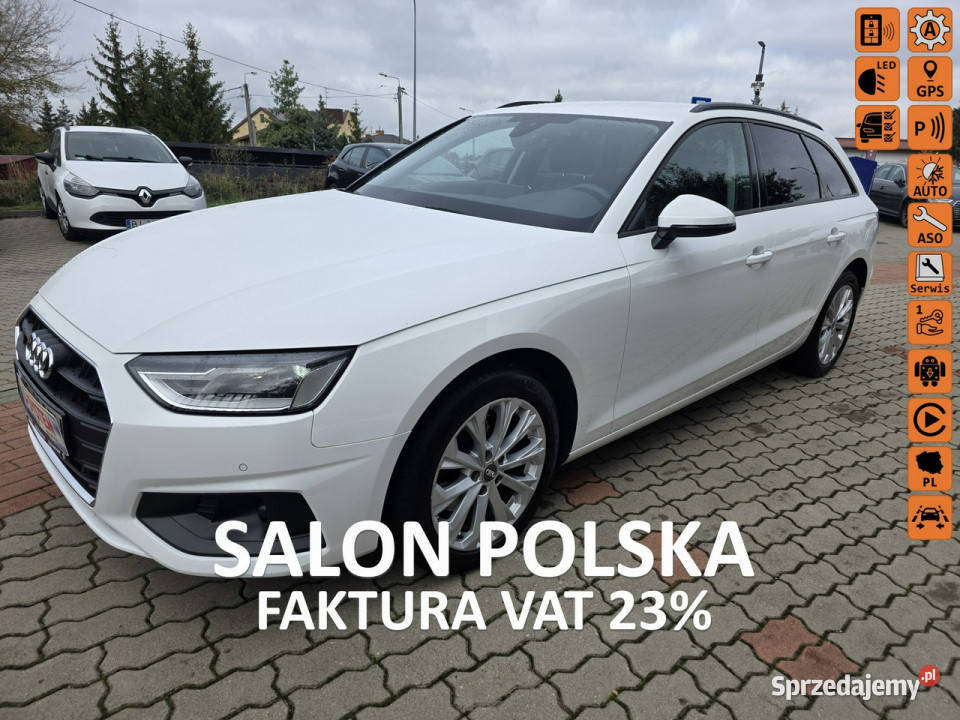Audi A4 Avant 2020 Salon Polska 1Właściciel 35 Białystok