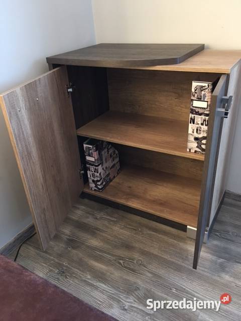 Meble pokojowe komoda witryna słupek pół ceny 114cm podkarpackie Rzeszów