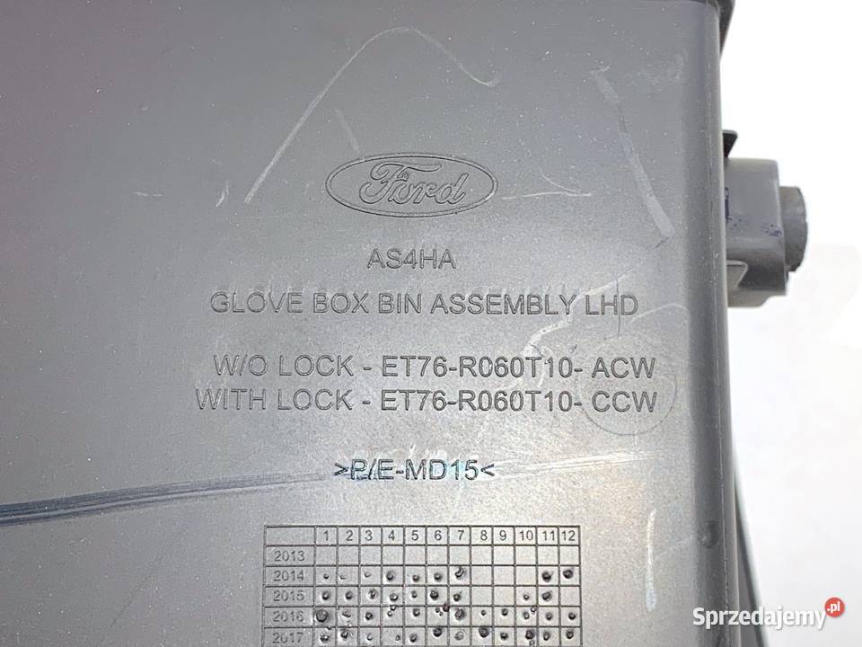 SCHOWEK PASAŻERA FORD TRANSIT COURIER Minivan