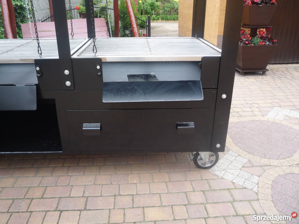 Grill gastronomiczny cateringowy blacha 6mm Damasławek