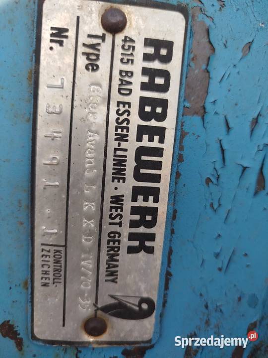 Pług 3 skibowy obrotowy ażurowy nieuszkodzony