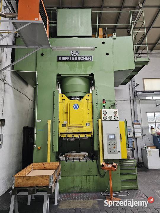Prasa hydrauliczna DIEFFENBACHER F 1250 A Jelenia Góra