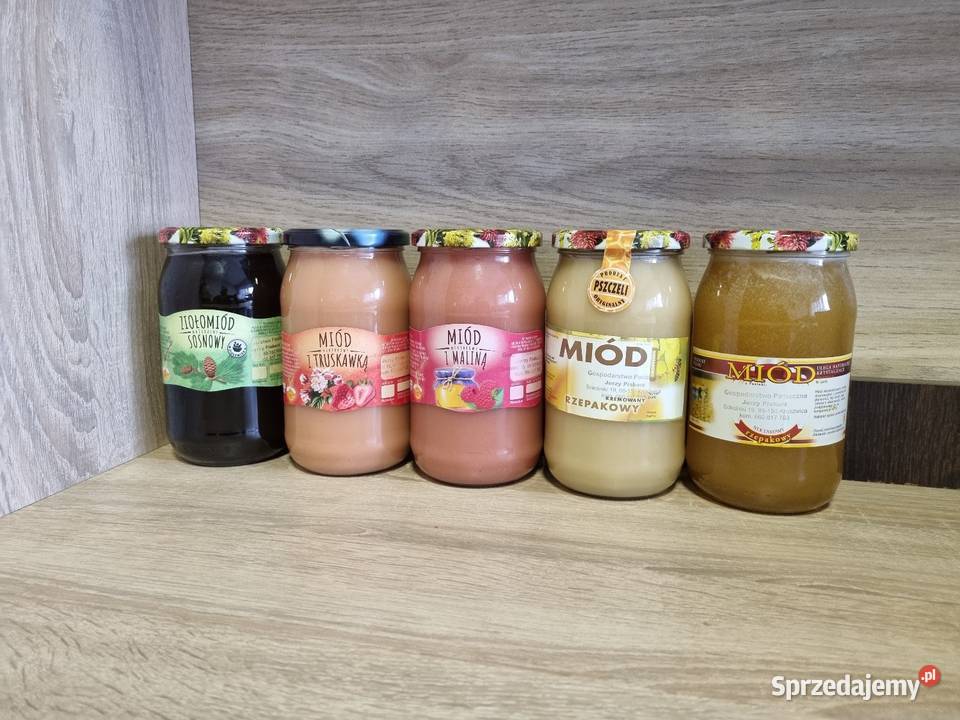 Miód Świeży tegoroczny pszczela z Kruszwica