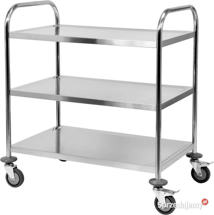 Wózek kelnerski 3 półki 150 stal nierdzewna YATO Częstochowa